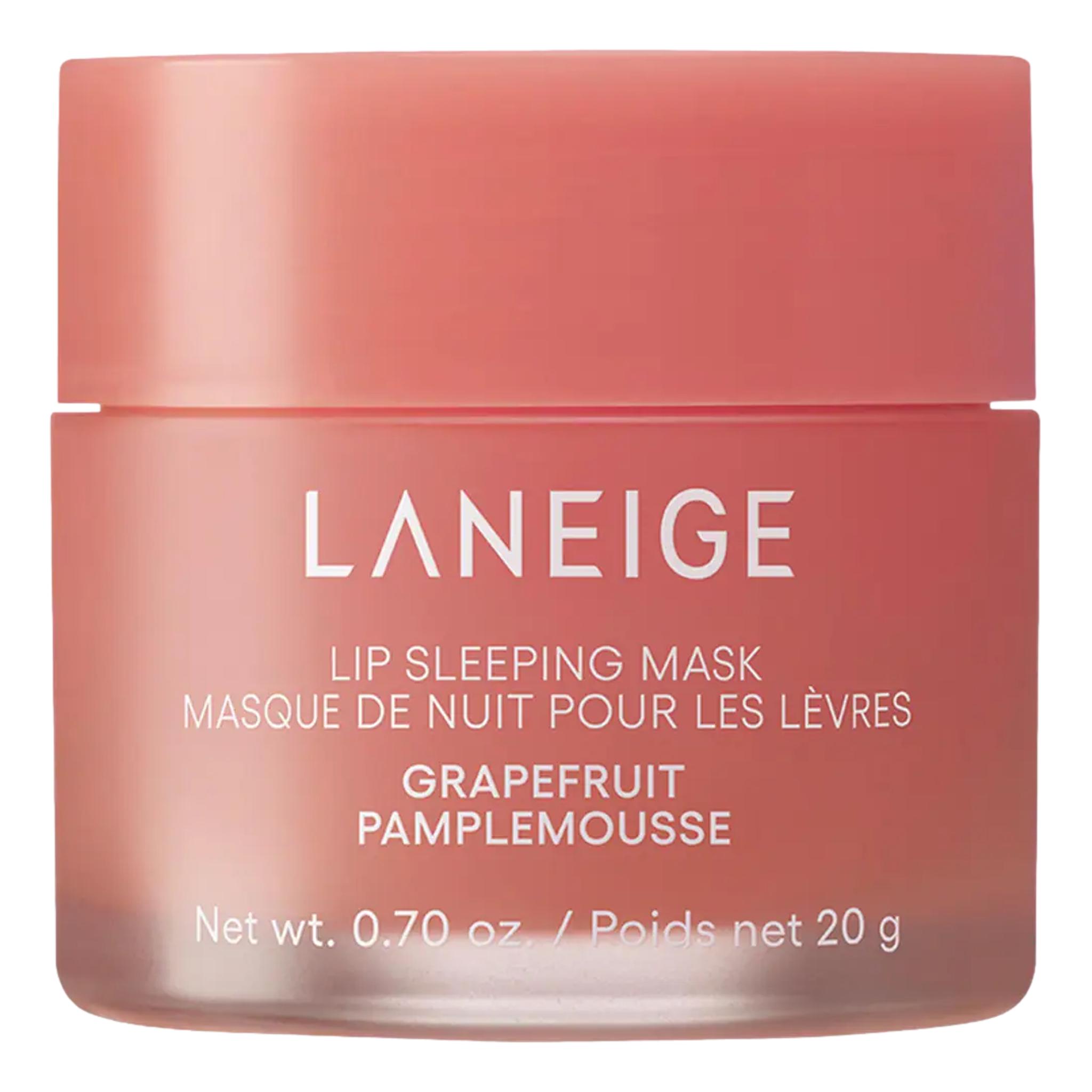 LANEIGE Lip Sleeping Mask Intense Hydration with Vitamin C – Grapefruit Pamplemousse